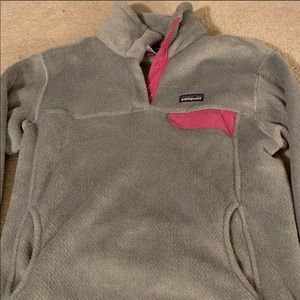 Patagonia half button up fleece sweater